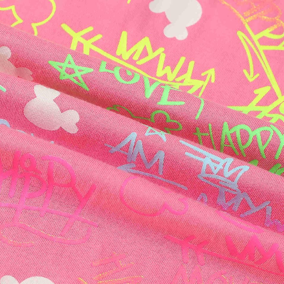 Dívčí pyžamo KUGO MP1762 růžové